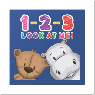 1-2-3 Look at Me! Posters and Art